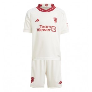 Manchester United Replica Third Stadium Kit for Kids 2023-24 Short Sleeve (+ pants)